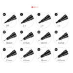 1pcs Nail Art Graffiti Pen Black Color UV Gel Polish Design Dot Painting Detailing Pen Brushes DIY Nail Art Adorn Tools