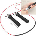 2.5/3.4mm Crossfit Jump Rope Speed&Weighted Jumping Rope with Ball Bearing Anti-slip Handle Skipping Rope Sports Home Gym