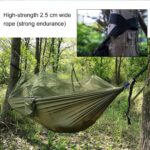 2 Person Camping Garden Hammock With Mosquito Net Outdoor Furniture Bed Strength Parachute Fabric Sleep Swing Portable Hanging