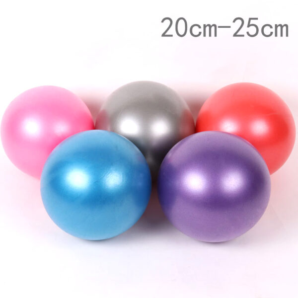 20-25cm Pilates ball yoga Ball Exercise Gymnastic Fitness Ball Balance Exercise Fitness Yoga Core and Indoor Training Ball