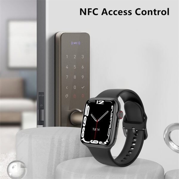 2022 DT NO.1 Sport Smart Watch Series 7 1.9" HD Screen NFC GPS Tracker Bluetooth Call Men Women 45mm Smartwatch for Apple Xiaomi