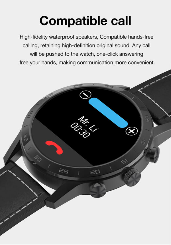 2022 NEW SANLEPUS Men's Smart Watch Bluetooth Calls Smartwatch Wireless Charging 454*454 HD Screen Waterproof Fitness Bracelet