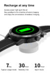 2022 NEW SANLEPUS Men's Smart Watch Bluetooth Calls Smartwatch Wireless Charging 454*454 HD Screen Waterproof Fitness Bracelet