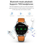 2022 New 454*454 Screen Smart Watch Always Display The Time Bluetooth Call Local Music Smartwatch For Mens Android TWS Earphones