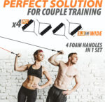 360lbs Fitness Exercises Resistance Bands Set Elastic Tubes Pull Rope Yoga Band Training Workout Equipment for Home Gym Weight