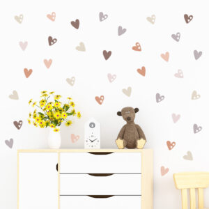 36pcs-Heart-Shape-Trendy-Boho-Style-Wall-Stickers-Bohemian-Wall-Decals-for-Living-Room-Bedroom-Nursery-1