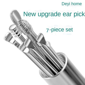 7pcs/set of new upgraded portable earwax removal tool set for household personal care tools ear cleaner ear pick ear care