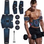 ABS Abdominal Muscle Trainer Electric Press Stimulator Slimming Fitness EMS Exercise Machine Home Gym Fitness Equipment Training