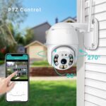 ANBIUX 1080P Security Camera WIFI Outdoor PTZ Speed Dome Wireless IP Camera CCTV Pan Tilt 4XZoom IR Network Surveillance P2P CAM