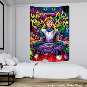 Anime-Girl-Tapestry-Wall-Hanging-Magic-Science-Fiction-Bohemian-Hippie-TAPIZ-Room-Dormitory-Art-Home-Decor-1