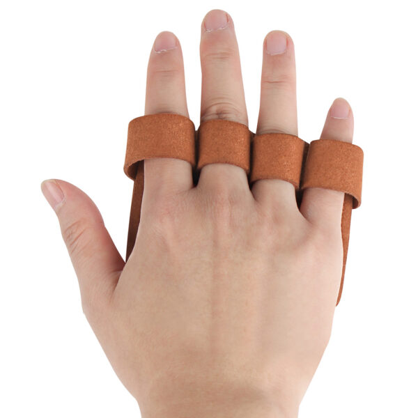 Anti-Skid Leather Weight Lifting Hand Guard Gloves Dumbbell Pull Up Grip Protector Pads Fitness Sport Home Gym Workout Accessory