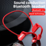 BL09 Wireless Headset, Bluetooth 5,0, Bone Conducting Audio Equipment, OpenEAR, Outdoor Sports, Stereo, Waterproof, Microphone