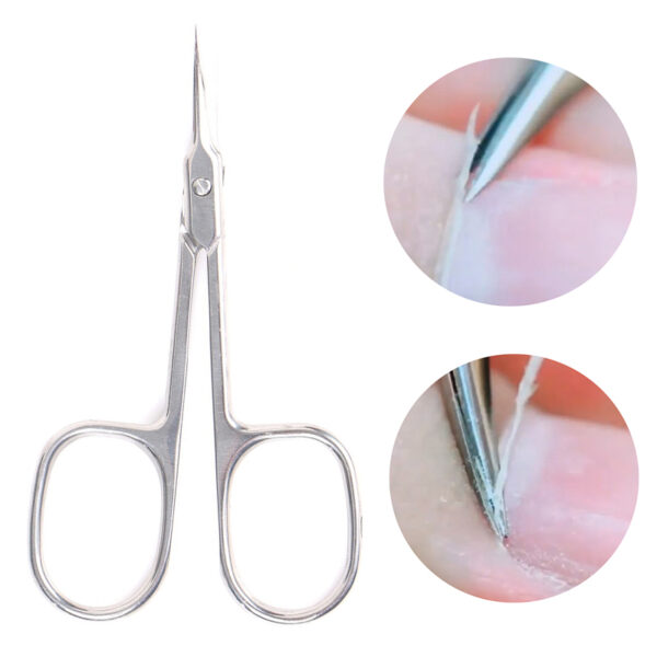 Cuticle Scissors Nail Cuticle Clippers Trimmer Dead Skin Remover Stainless Steel Professional Manicure scissors Nail Art Tools