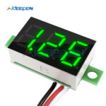 DC 0-30V 0.36 Inch Mini Digital Voltmeter Voltage Tester Meter Green LED Screen Electronic Parts Accessories Digital Voltmeter