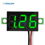 DC 0-30V 0.36 Inch Mini Digital Voltmeter Voltage Tester Meter Green LED Screen Electronic Parts Accessories Digital Voltmeter