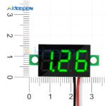 DC 0-30V 0.36 Inch Mini Digital Voltmeter Voltage Tester Meter Green LED Screen Electronic Parts Accessories Digital Voltmeter