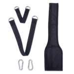Fitness AB Sling Straps Suspension Rip-Resistant Heavy Duty Pair for Pull Up Bar Hanging Leg Raiser Home Gym Fitness Equipment