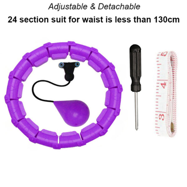 Fitness Smart Sport Hoop Thin Waist Exercise Detachable Massage Hoops Fitness Equipment Gym Home Training Weight Loss Fitness