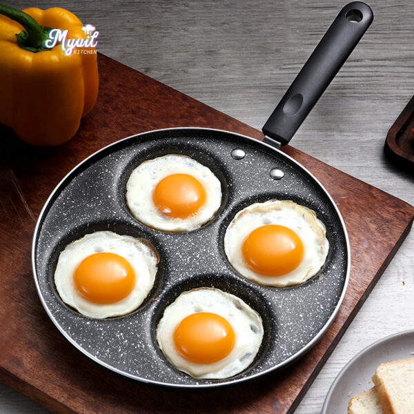 Frying Pan Nonstick Skillet Omelet Pan 4/7 Holes Frying Pot Egg Pancake Steak Pan Breakfast Maker Cooking Cookware Chef Pan