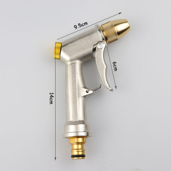 Garden Hose Nozzle Sprayer Mutifunctional Handheld Water Nozzle High Pressure for Hand Watering Plants and Lawn Car Washing Pet