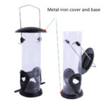 Hanging Wild Bird Seed Feeder Bird Feeding Tool Garden Paddock Outdoor Decoration Pet Supplies Bird Tableware Bird Feeder