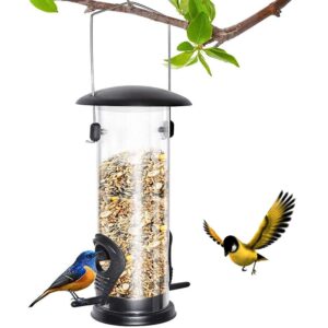 Hanging Wild Bird Seed Feeder Bird Feeding Tool Garden Paddock Outdoor Decoration Pet Supplies Bird Tableware Bird Feeder