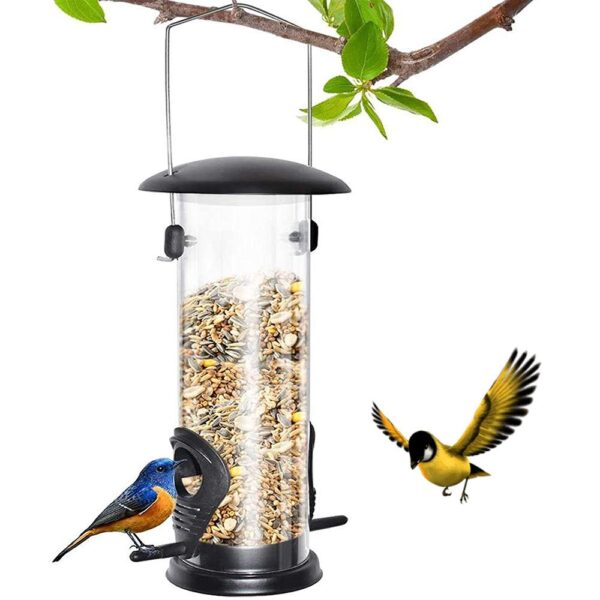 Hanging Wild Bird Seed Feeder Bird Feeding Tool Garden Paddock Outdoor Decoration Pet Supplies Bird Tableware Bird Feeder