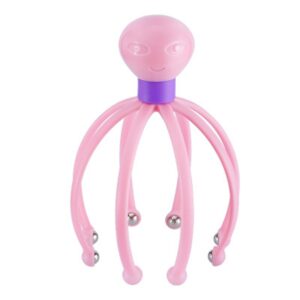 Head Massager Neck Massage Octopus Scalp Stress Relax Spa Healing Alloy Health Care Tool Body Head Massage Beauty Tool