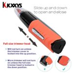 KKXXYS Precision Eyebrow Ear Nose Trimmer Removal Clipper Shaver Personal Electric Face Care Hair Trimer With LED Lights