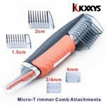 KKXXYS Precision Eyebrow Ear Nose Trimmer Removal Clipper Shaver Personal Electric Face Care Hair Trimer With LED Lights