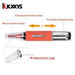 KKXXYS Precision Eyebrow Ear Nose Trimmer Removal Clipper Shaver Personal Electric Face Care Hair Trimer With LED Lights