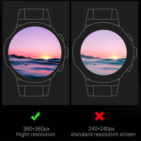 LEMFO Smart Watch Men 2022 Bluetooth Call 3 Side Buttons Custom Watch Face Long Standby Sport Smartwatch 360*360 HD Large Screen