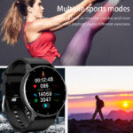 LIGE 2022 New Smart Watch Men Full Touch Screen Sport Fitness Watch IP67 Waterproof Bluetooth For Android ios smartwatch Men+box