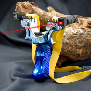 Laser Slingshot High Precision Outdoor Hunting Resin Bow Catapult with Rubber Band Sports Entertainment Toy Game Accessories New