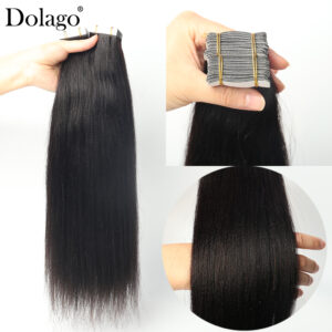 Light-Yaki-Straight-Tape-In-Human-Hair-Extensions-Black-Women-Brazilian-Tape-In-Coarse-Yaki-Microlink-1