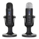 MU900 Condenser Microphone Studio Recording USB Microphone for PC Computer Streaming Video Gaming Podcasting Singing Mic Stand