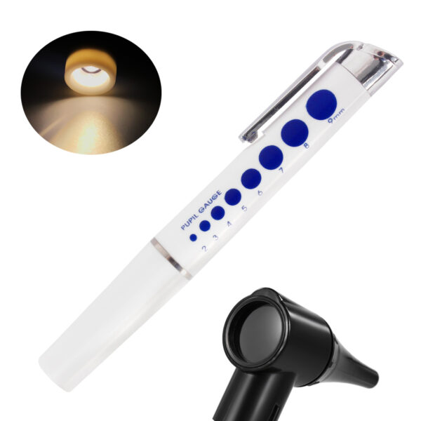 Medical Otoscope Medical Ear Otoscope Ophthalmoscope Pen Medical Ear Light Ear Magnifier Ear Cleaner Set Clinical Diagnostic