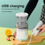 Mini Electric Juicer Portable USB Rechargeable Multifunctional Squeezer Pressure Juicers Household Electric Juice