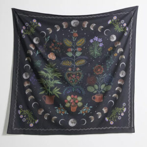 Moon-Phase-Tapestry-Wall-Hanging-Botanical-Celestial-Floral-Wall-Tapestry-Hippie-Flower-Wall-Carpets-Dorm-Decor-1