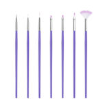 Nail Brush For Manicure Gel Brush For Nail Art 15Pcs/Set Nail Brush Acrylic Liquid Powder Carving Gel Brush