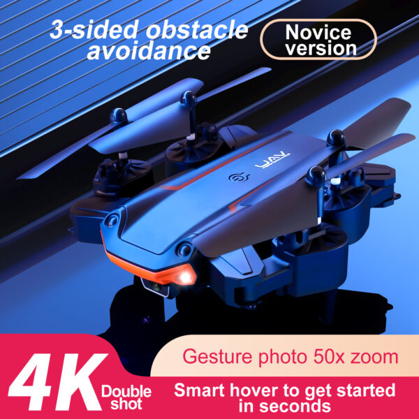 New KY603 Mini Drone 4K HD Camera Three-way Infrared Obstacle Avoidance Altitude Hold Mode Foldable RC Quadcopter Boy Gifts