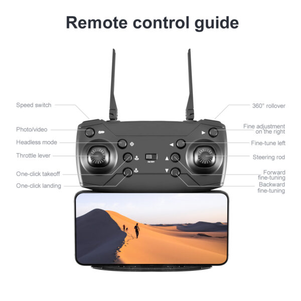 New KY603 Mini Drone 4K HD Camera Three-way Infrared Obstacle Avoidance Altitude Hold Mode Foldable RC Quadcopter Boy Gifts