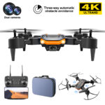 New KY603 Mini Drone 4K HD Camera Three-way Infrared Obstacle Avoidance Altitude Hold Mode Foldable RC Quadcopter Boy Gifts