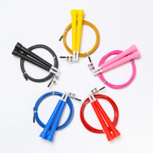 New-Steel-Wire-Skipping-Skip-Adjustable-Jump-Rope-Crossfit-Fitness-Equipment-Exercise-Workout-3-Meters-Speed-1