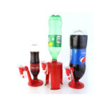 Novelty Saver Soda Beverage Dispenser Bottle Coke Upside Down Drinking Water Dispense Machine Switch for Gadget Party Home Bar