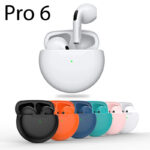 Original Pro6 TWS Touch Control Wireless Headphone Bluetooth 5.0 Earphones Sport Earbuds Music Headset For Iphone Xiaomi phones