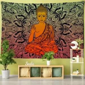 Psychedelic Tapestry Wall Hanging Bohemian Hippie Witchcraft TAPIZ Art Science Fiction Tarot Room Home Decor