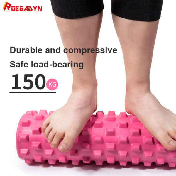 ROEGADYN Yoga Column Sport Gym Foam Roller Pilates Workout Exercise Back Muscle Massage Roller Yoga Block Home Fitness Equipment