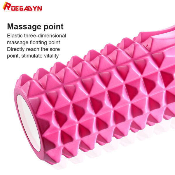 ROEGADYN Yoga Column Sport Gym Foam Roller Pilates Workout Exercise Back Muscle Massage Roller Yoga Block Home Fitness Equipment