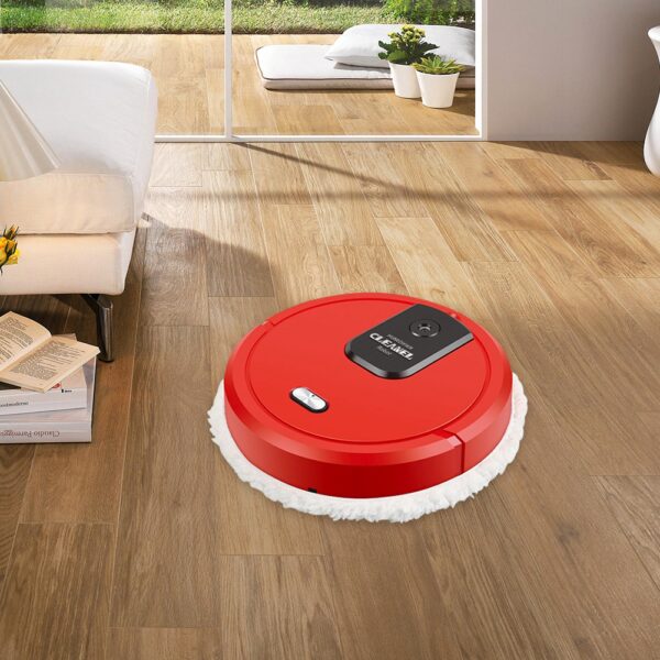 Rechargeable Smart Sweeping and Mop Robot Vacuum Cleaner Dry and Wet Home Appliance with Humidifying Spray